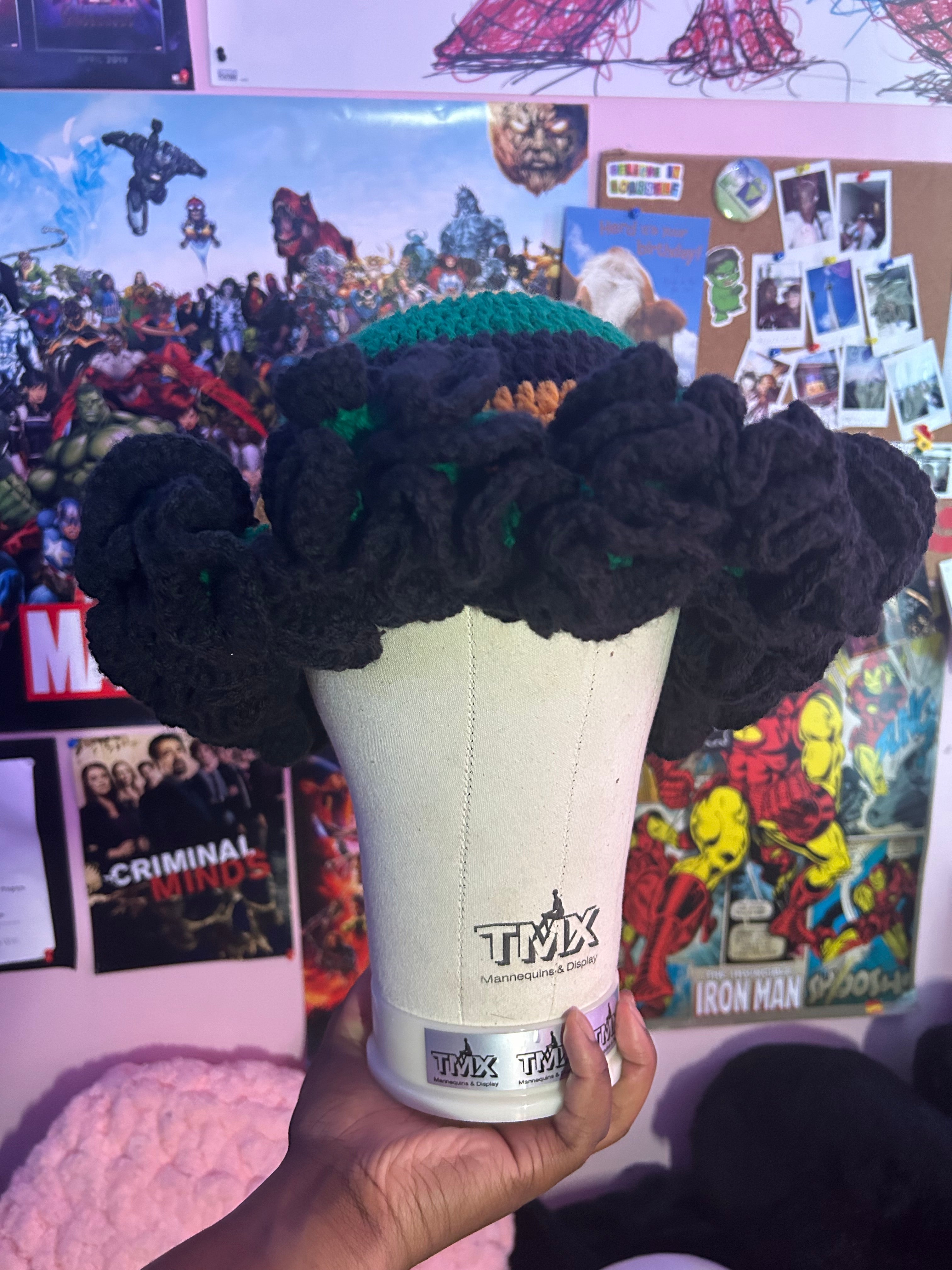 Jamaica themed Ruffle Hat