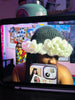 Black and White Ruffle Hat