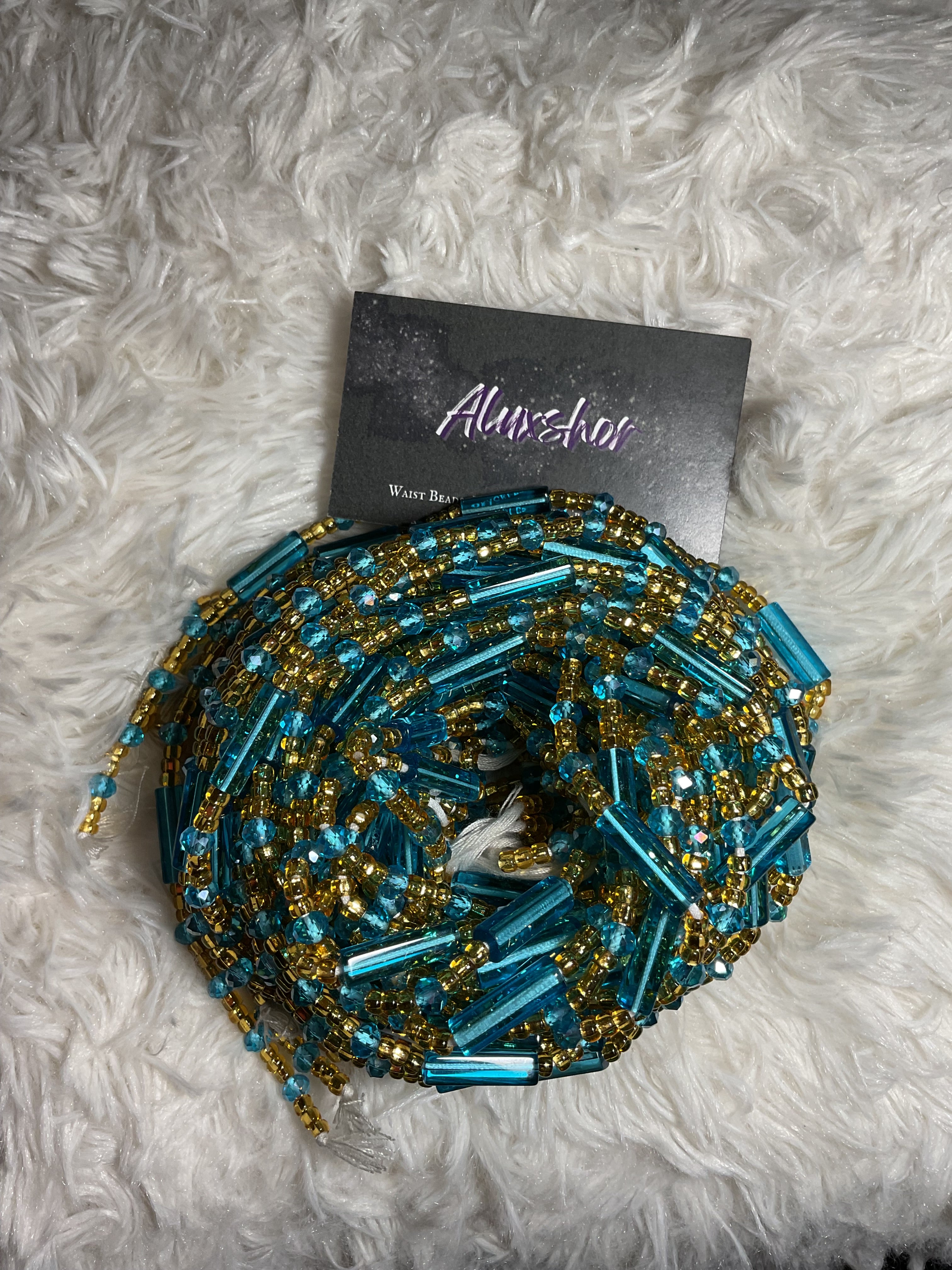 Aqua Jewel beads