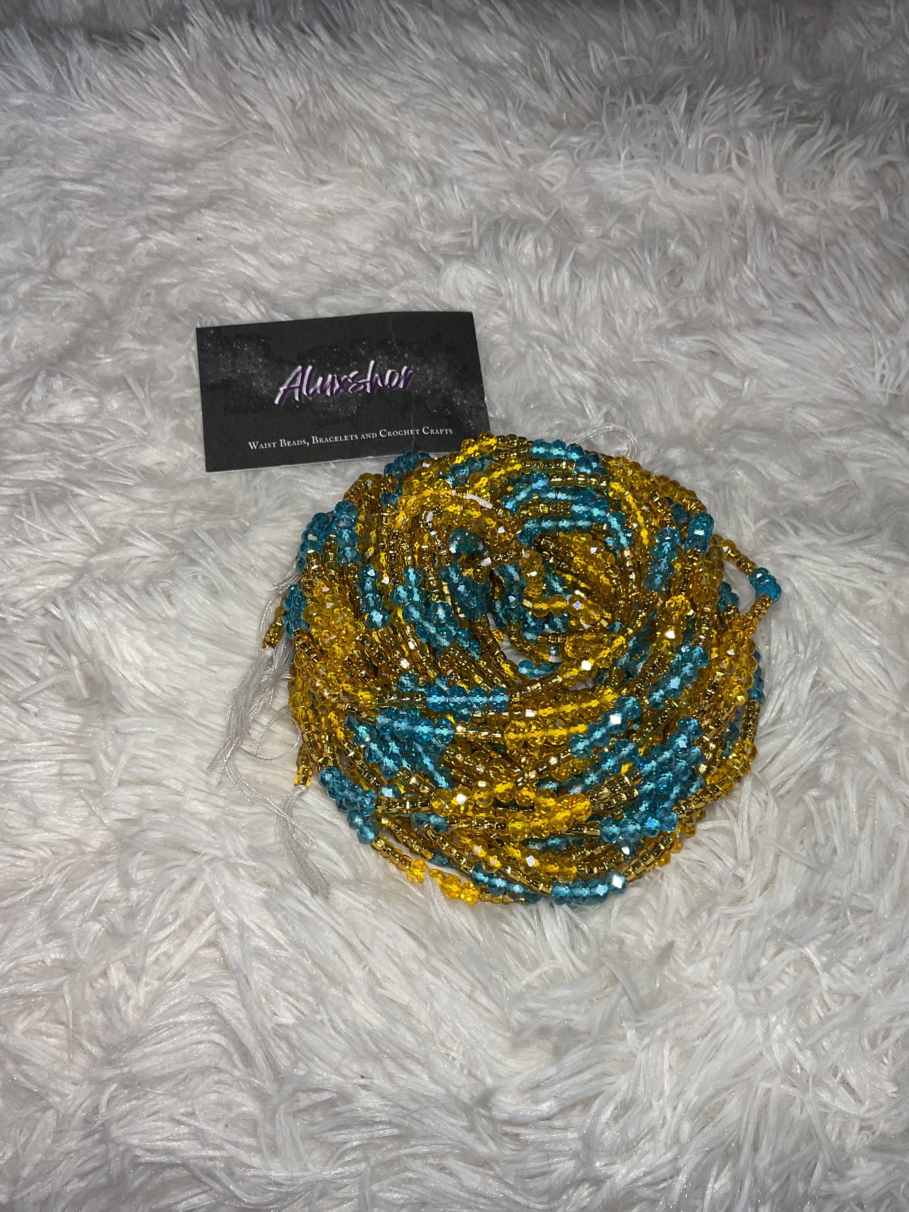 Yellow/Blue dream beads