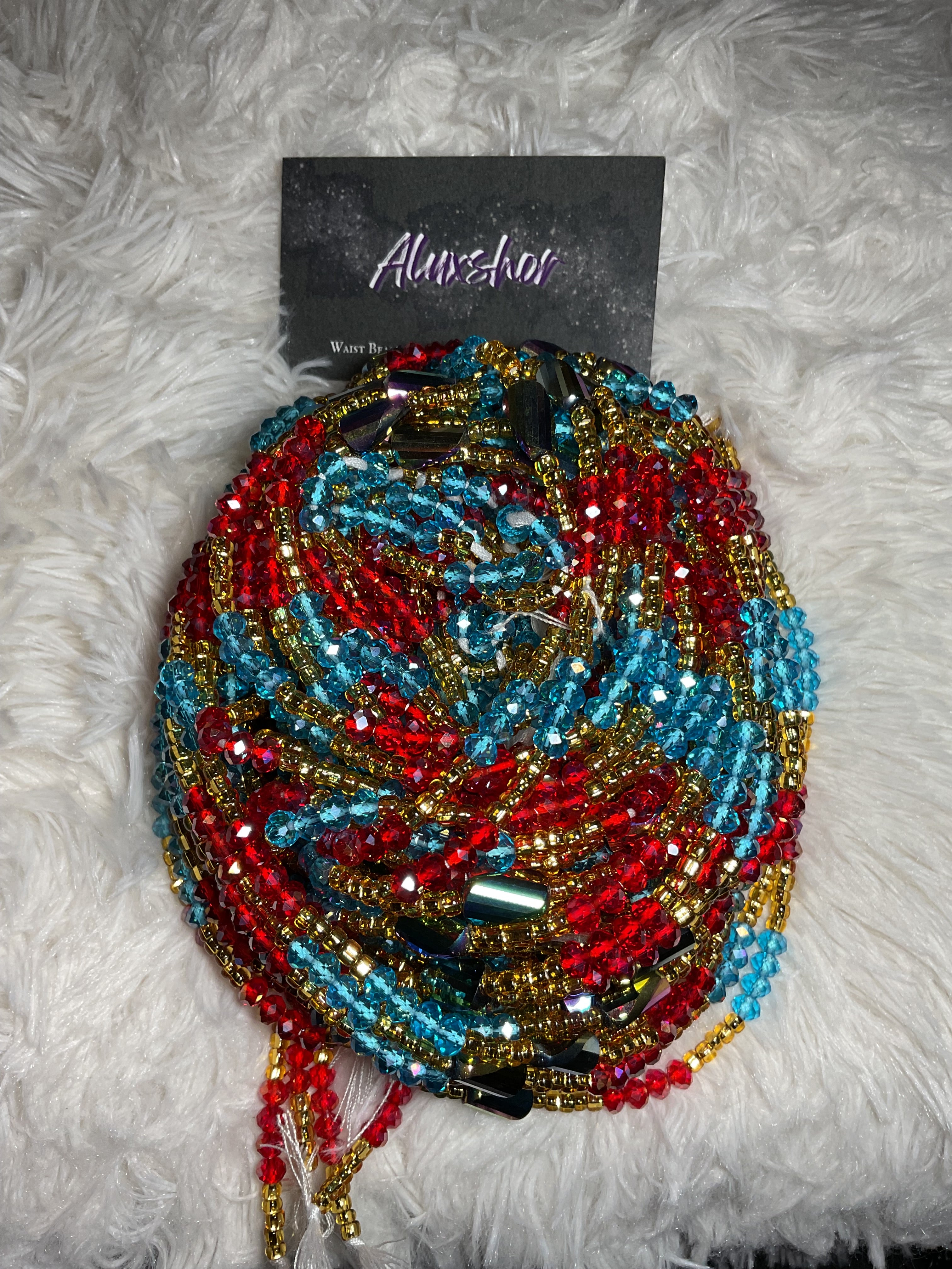 Red/Blue Dream beads