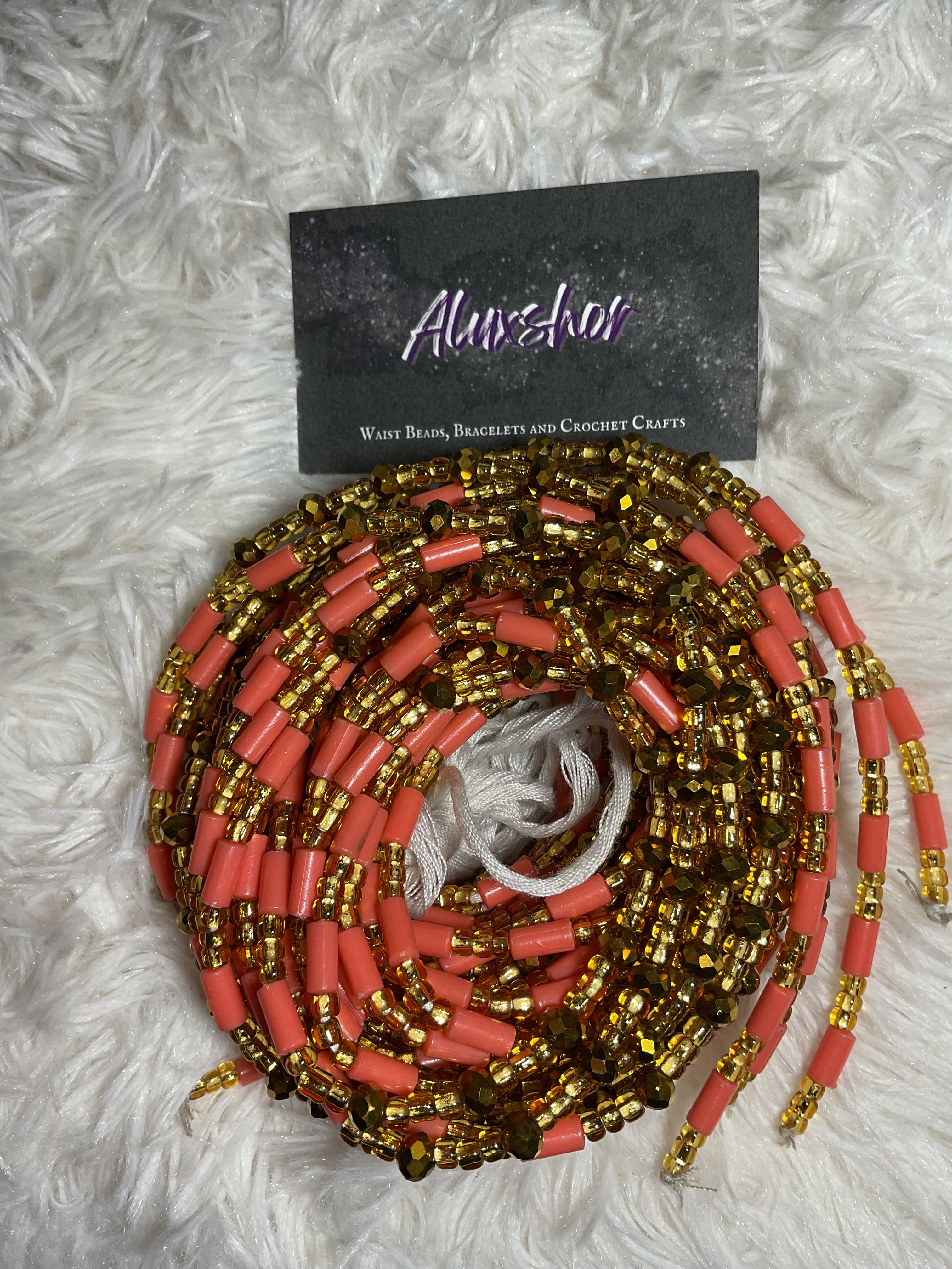 Pink stone dream beads