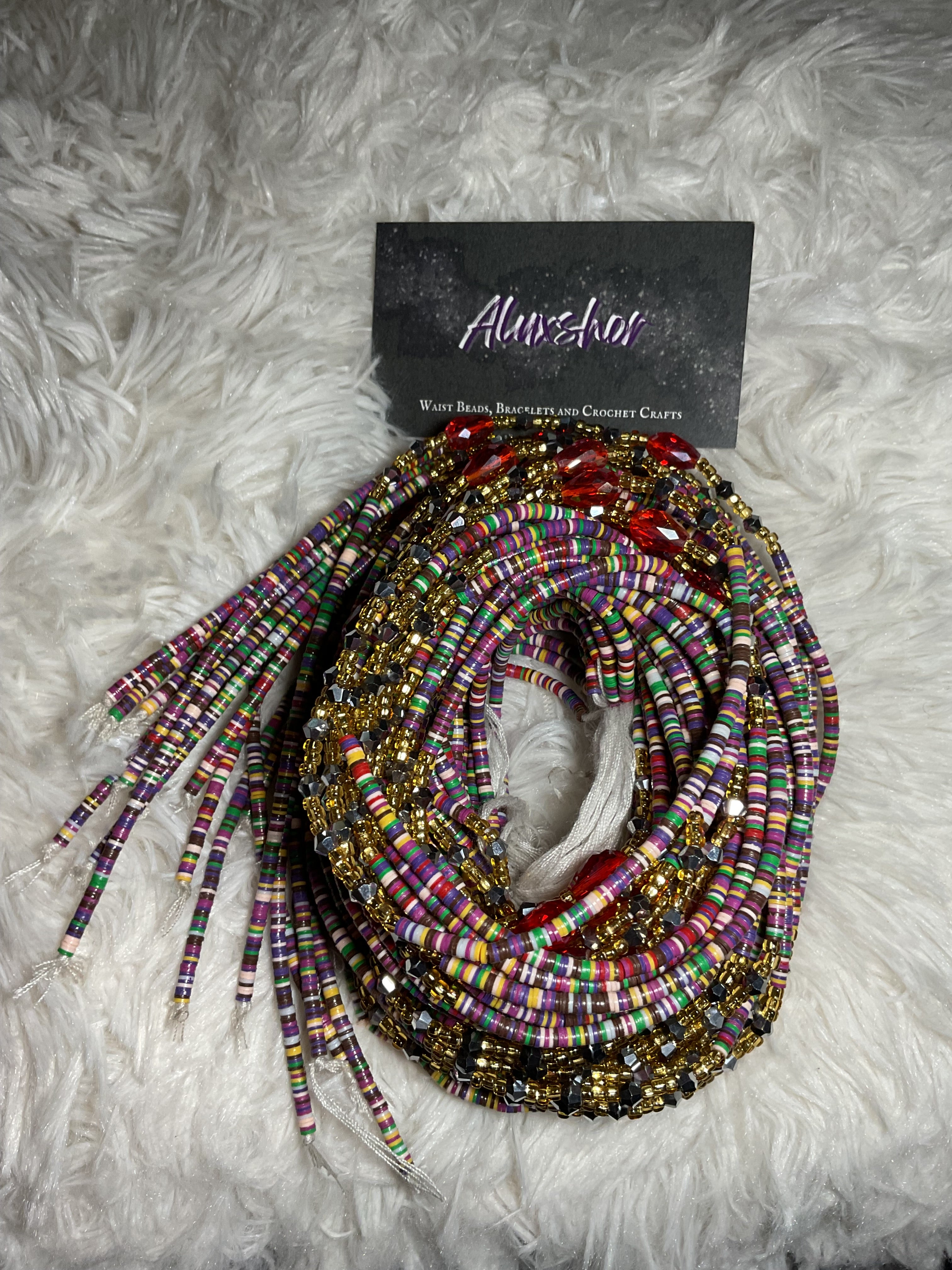 Multicolored Jewel beads