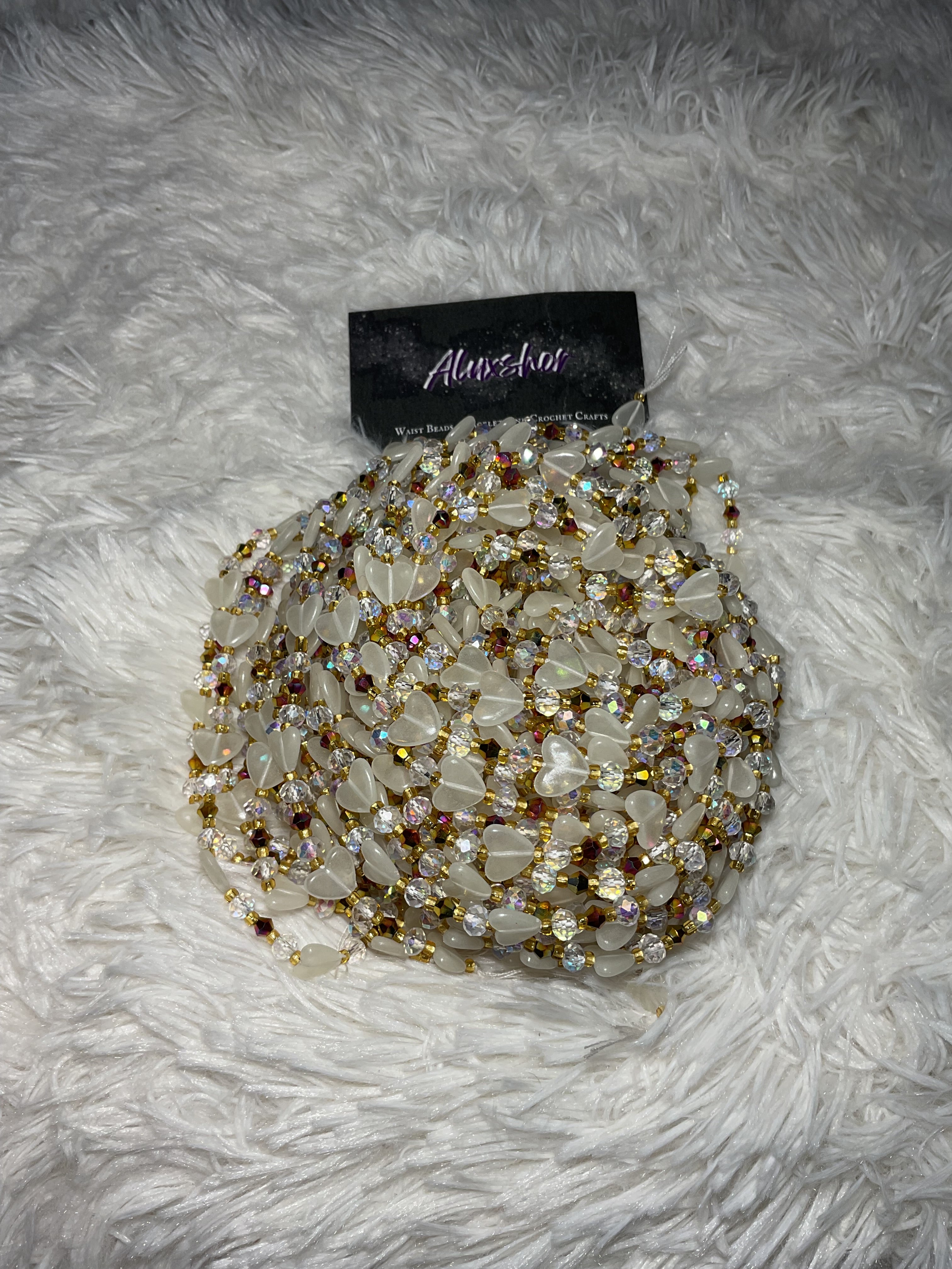 Love on Me glow in the dark beads