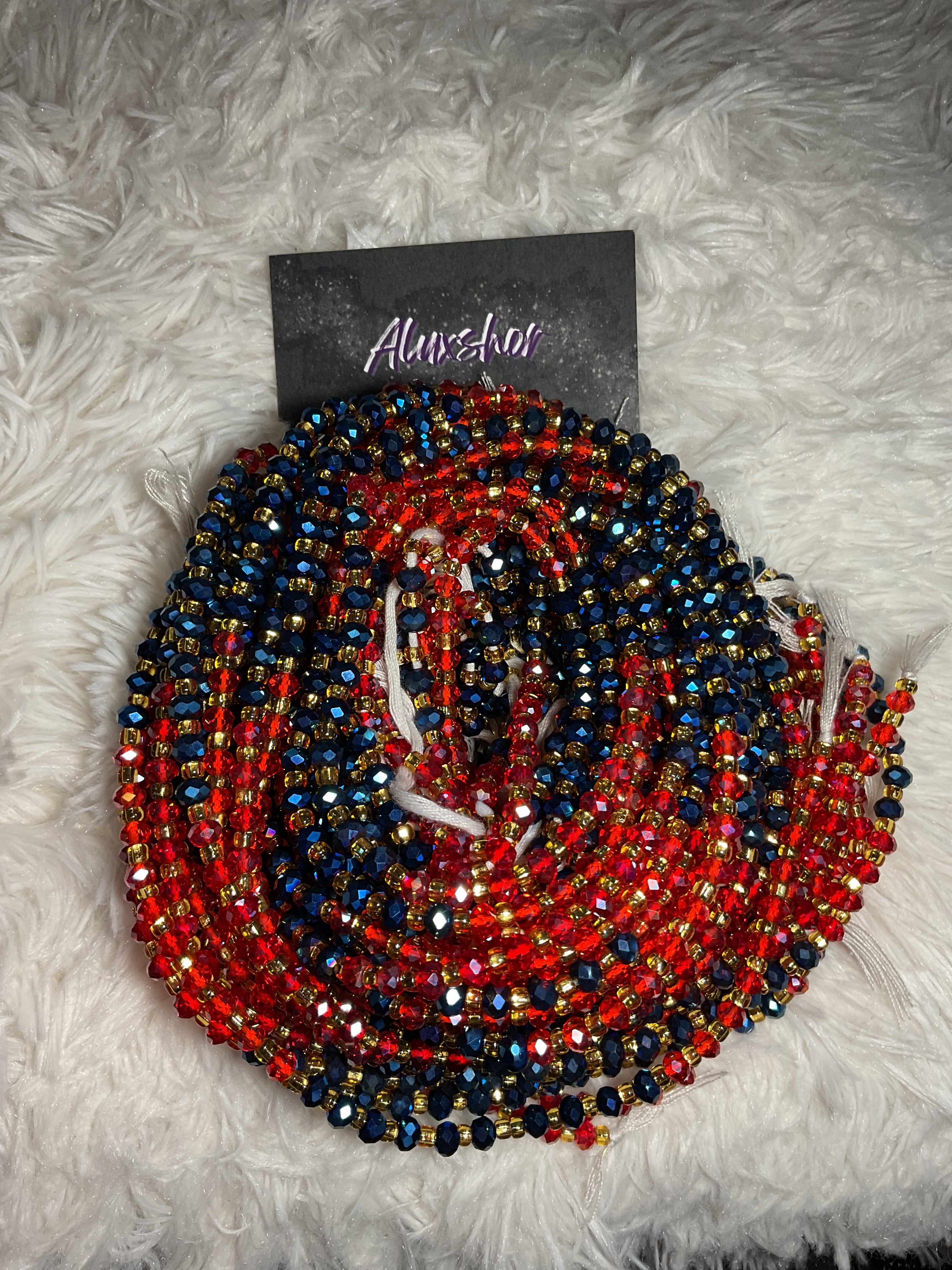 Red/Blue Dream beads