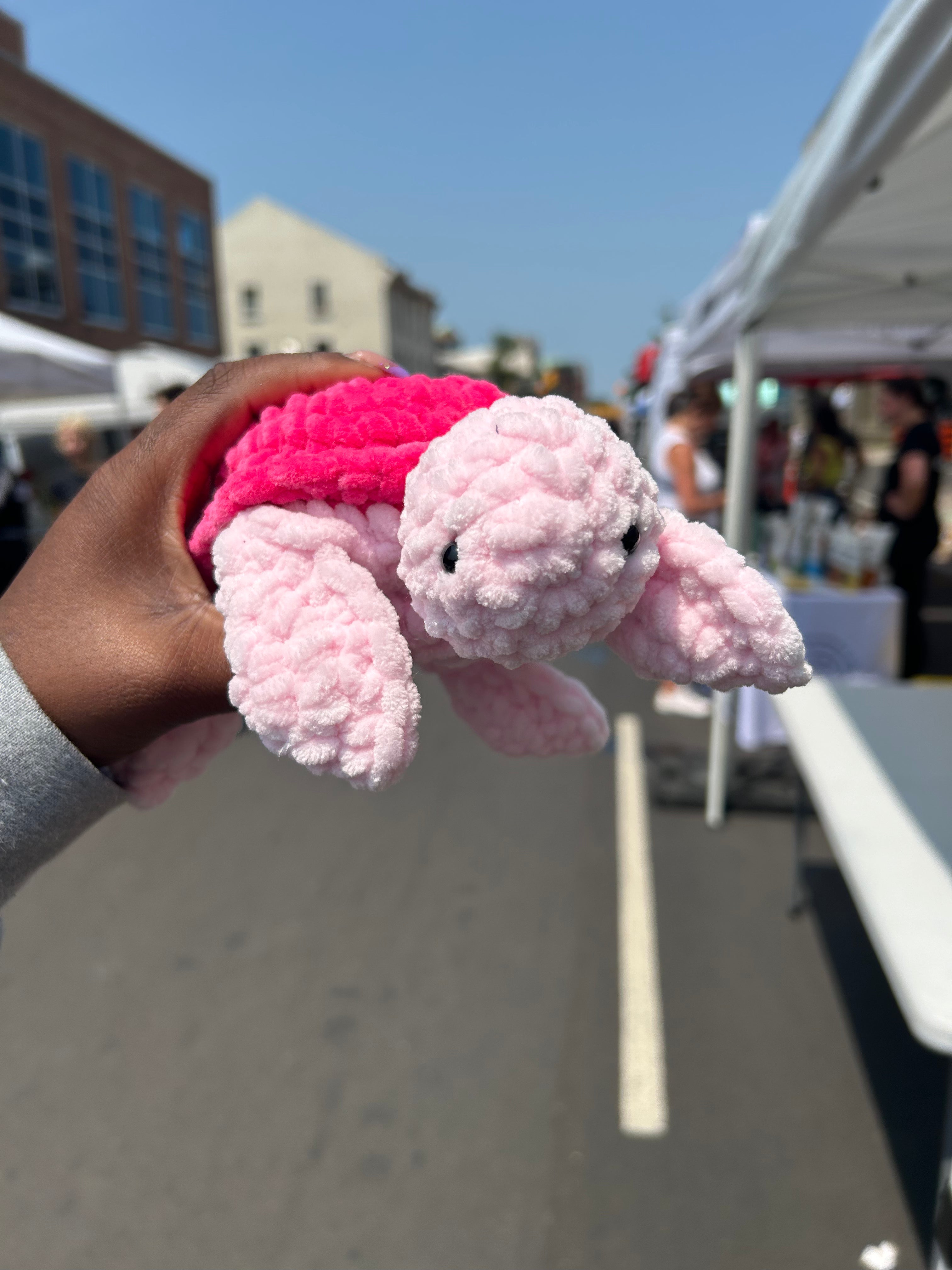 Crochet turtles