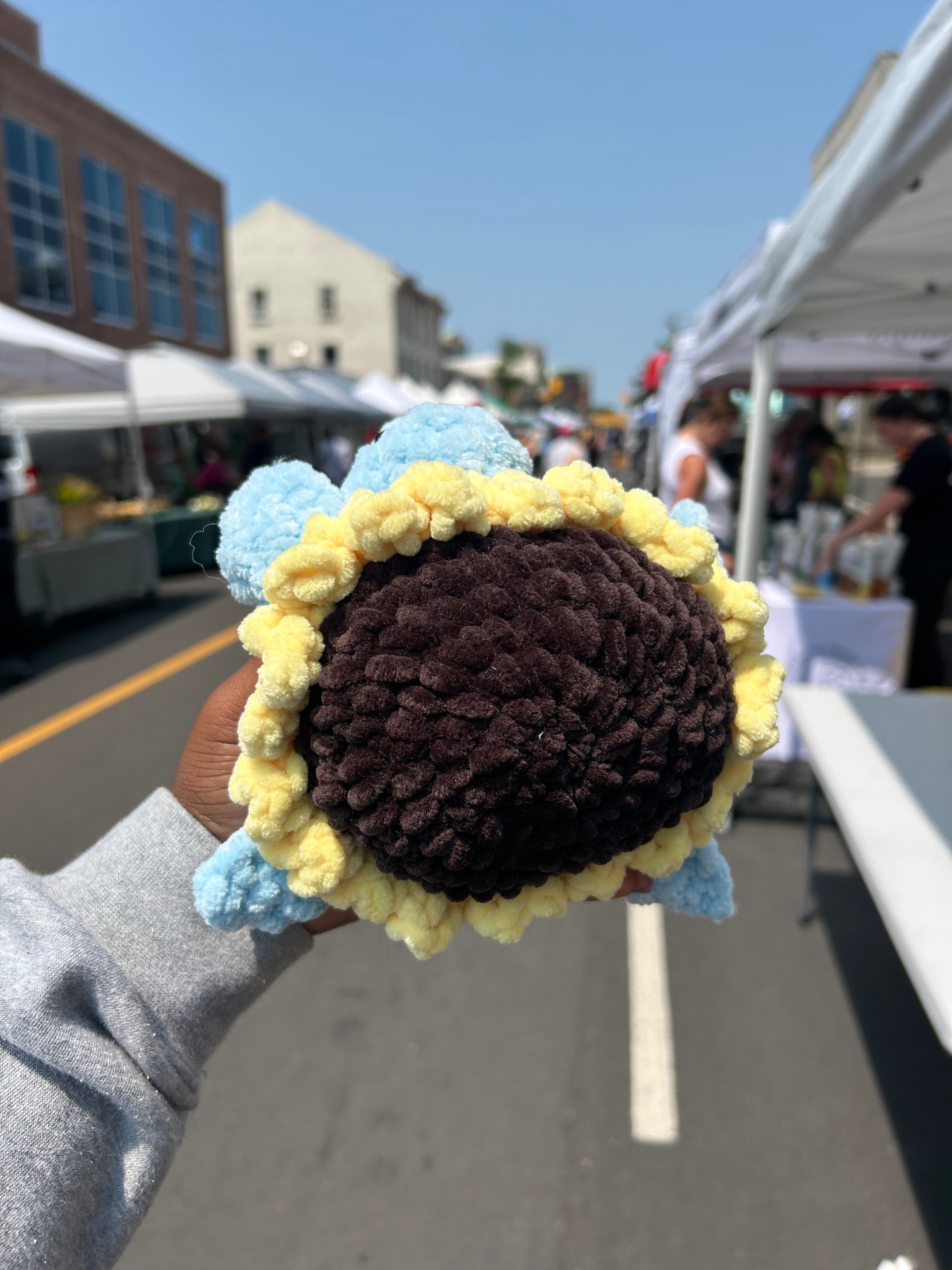 Crochet turtles