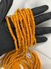 Orange Pink Striped Beads
