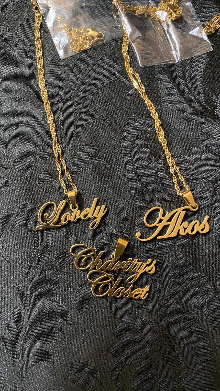 Custom Name Necklaces