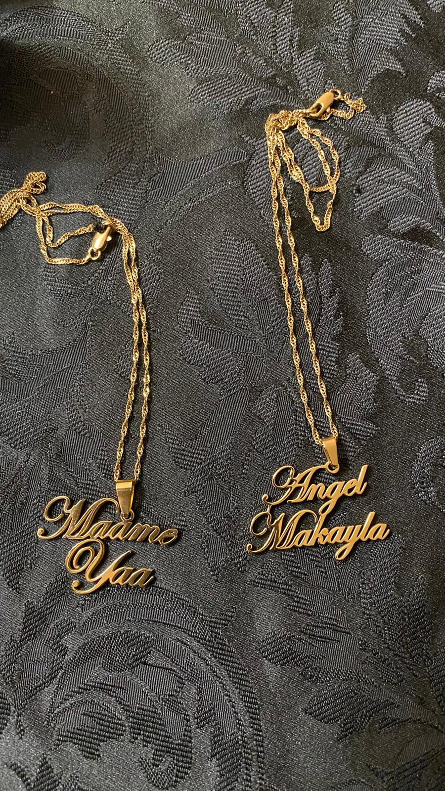 Custom Name Necklaces