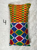 Kente print Pillows